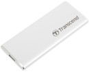 Комплект с корпусом для установки SSD Transcend TS-CM42S, M.2, USB 3.1, Enclosure Kit, Серебристый