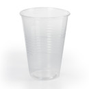 Одноразовые стаканы ЛАЙМА Бюджет, комплект 100 шт., пластиковые, 0,2 л, прозрачные, ПП, холодное/горячее, 600933
