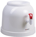 Кулер для воды SONNEN TS-01, настольный, без нагрева и охлаждения, водораздатчик,1 кран, белый, 4524172