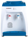 Кулер для воды SONNEN TS-03, настольный, нагрев/охлаждение, 2 крана, белый/синий, 452418