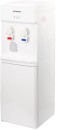 Кулер для воды SONNEN FS-03, напольный, нагрев/компрессорное охлаждение, шкаф, 2 крана, белый, 452421