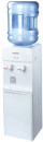 Кулер для воды SONNEN FS-03, напольный, нагрев/компрессорное охлаждение, шкаф, 2 крана, белый, 4524213