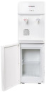 Кулер для воды SONNEN FS-03, напольный, нагрев/компрессорное охлаждение, шкаф, 2 крана, белый, 4524214