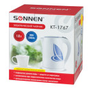Чайник электрический Sonnen KT-1767 2200 Вт белый синий 1.8 л пластик5