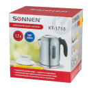 Чайник электрический Sonnen KT-1755 2200 Вт стальной 1.7 л нержавеющая сталь5