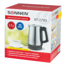 Чайник электрический Sonnen KT-1785 2200 Вт стальной 1.7 л нержавеющая сталь5