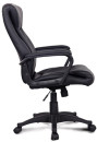 Кресло офисное BRABIX "Enter EX-511", экокожа, черное, 5308592