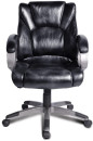 Кресло офисное BRABIX "Eldorado EX-504", экокожа, черное, 5308743