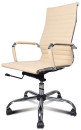 Кресло офисное BRABIX "Energy EX-509", рециклированная кожа, хром, бежевое, 5311664