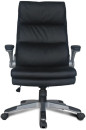 Кресло офисное BRABIX "Fregat EX-510", рециклированная кожа, черное, 5308634
