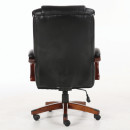 Кресло офисное BRABIX "Magnum EX-701", дерево, рециклированная кожа, черное4