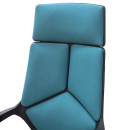 Кресло офисное BRABIX "Prime EX-515", ткань, голубое, 5315685