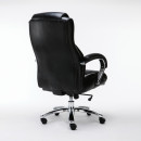 Кресло офисное BRABIX "Status HD-003", нагрузка до 250 кг, рециклированная кожа, хром, черное4