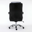 Кресло офисное BRABIX "Status HD-003", нагрузка до 250 кг, рециклированная кожа, хром, черное5