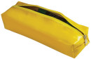 Пенал-косметичка BRAUBERG под искусственную кожу, "Блеск", желтый, 20х6х4 см, 2267184