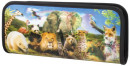 Пенал-косметичка BRAUBERG, с эффектом 3D, пластик, "Зоопарк", 22х10х5 см, 227302
