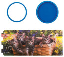 Подставка-стакан для канцелярских принадлежностей BRAUBERG, 3D-эффект, "Котята", D 87x106 мм, 2364393
