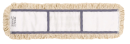 Насадка МОП плоская 60 см для швабры-рамки, карманы, хлопок, VILEDA "ДастМоп", 1181022