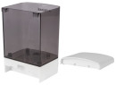 Диспенсер для жидкого мыла ЛАЙМА, наливной, 1 л, ABS, белый (тонированный), 6039204