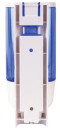 Диспенсер для жидкого мыла ЛАЙМА, наливной, 0,38 л, ABS-пластик, белый (тонированный), 6039212
