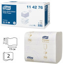 Бумага туалетная TORK (Система Т3), комплект 30 шт., Premium E Soft, листовая, 252 л., 11х19 см, 2-слойная, 114276