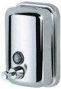 Диспенсер для жидкого мыла KSITEX, наливной, нержавеющая сталь, зеркальный, 0,8 л, SD 2628-800