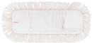 Насадка МОП плоская для швабры/держателя 40 см, уши/карманы (У/К), хлопок, ворс 4,5 см, упаковка, ЛАЙМА, 6014802