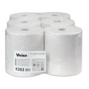 Полотенца бумажные рулонные VEIRO Professional (Система H1), комплект 6 шт., Comfort, 160 м, 2-слойные, белые, K2032