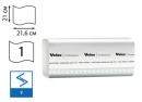 Полотенца бумажные VEIRO PROFESSIONAL Basic 250 шт 1-слойные KV104 комплект 20 шт