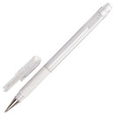 Ручка гелевая гелевая PENTEL "Hybrid Gel Grip" белый 0.4 мм