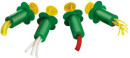 Шприцы для моделирования JOVI (Испания), набор 4 шт., для растительного пластилина (теста), 4242