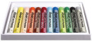 Пастель масляная художественная PENTEL "Oil Pastels", 12 цветов, круглое сечение, картонная упаковка, PHN4-122