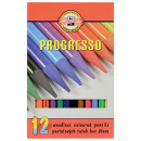 Набор цветных карандашей Koh-i-Noor Progresso 12 шт3