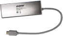 Разветвитель USB Type-C Digma HUB-4U3.0-UC-S 4 х USB 3.0 серебристый3