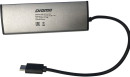 Разветвитель USB Type-C Digma HUB-4U2.0-UC-DS 4 x USB 2.0 серый3