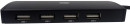 Разветвитель USB Type-C Digma HUB-4U2.0-UC-B 4 x USB 2.0 черный