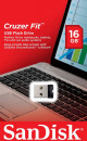 Флешка 16Gb SanDisk Cruzer Fit USB 2.0 черный SDCZ33-016G-G352