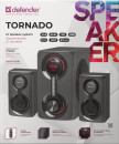 Колонки DEFENDER Tornado 2.1 60Вт, Bluetooth, FM/MP3/SD/USB4