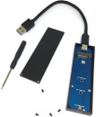 Переходники SSD external case USB3.1 to M.2 nMVE SSD, USBnVME1,  Espada4