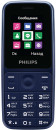 Мобильный телефон Philips E125 синий 1.77"2