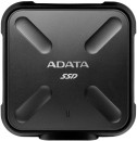 Твердотельный диск 1TB A-DATA SD700, External, USB 3.1, [R/W -440/430 MB/s] 3D-NAND, черный3