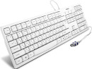 Клавиатура SVEN KB-S300 / USB / WIRED / White2