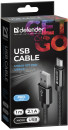 Defender USB кабель USB08-03T PRO USB2.0 Черный, AM-MicroBM, 1m, 2.1A (87802)3