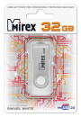 Флешка 32Gb Mirex Swivel USB 2.0 белый 13600-FMUSWT32
