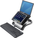 Fellowes® Рабочая станция для ноутбуков, планшетов и смартфонов, USB HUB x4, черная , шт