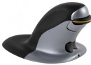 Мышь беспроводная Fellowes Penguin FS-98945 чёрный серебристый USB3