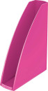Лоток вертикальный Esselte 52771023 Leitz WOW A4 75x312x258мм розовый металлик полистирол2