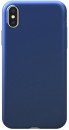 Накладка Deppa Silk для iPhone X iPhone XS синий 89041