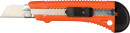 Нож SPARTA 78973  18мм выдвижное лезвие металлическая направляющая