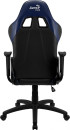 Кресло для геймера Aerocool AC100 AIR Black Blue , черно-синее, до 150 кг, ШxДxВ : 69x70x121-131см, газлифт класс 3 до 100 мм, механизм "Бабочка"4